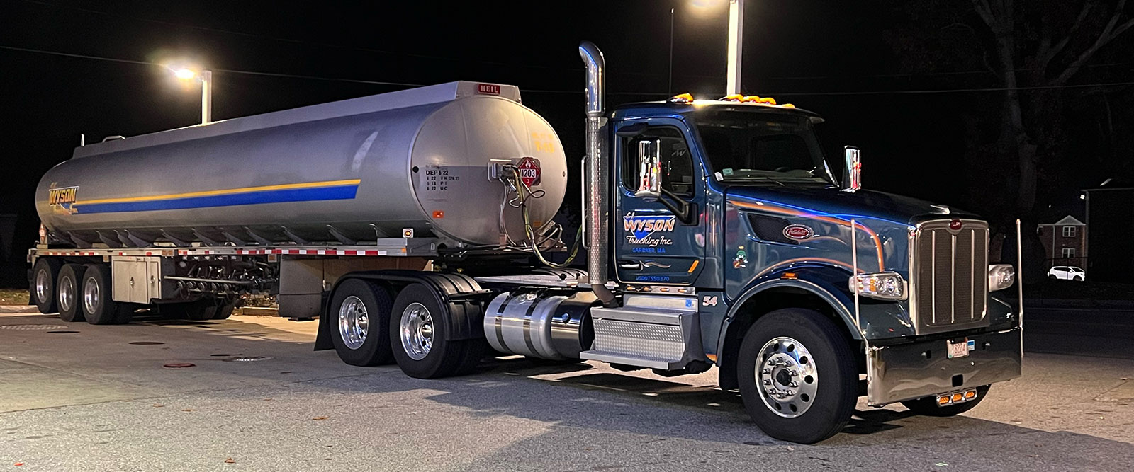 Wyson Trucking Truck and Trailer