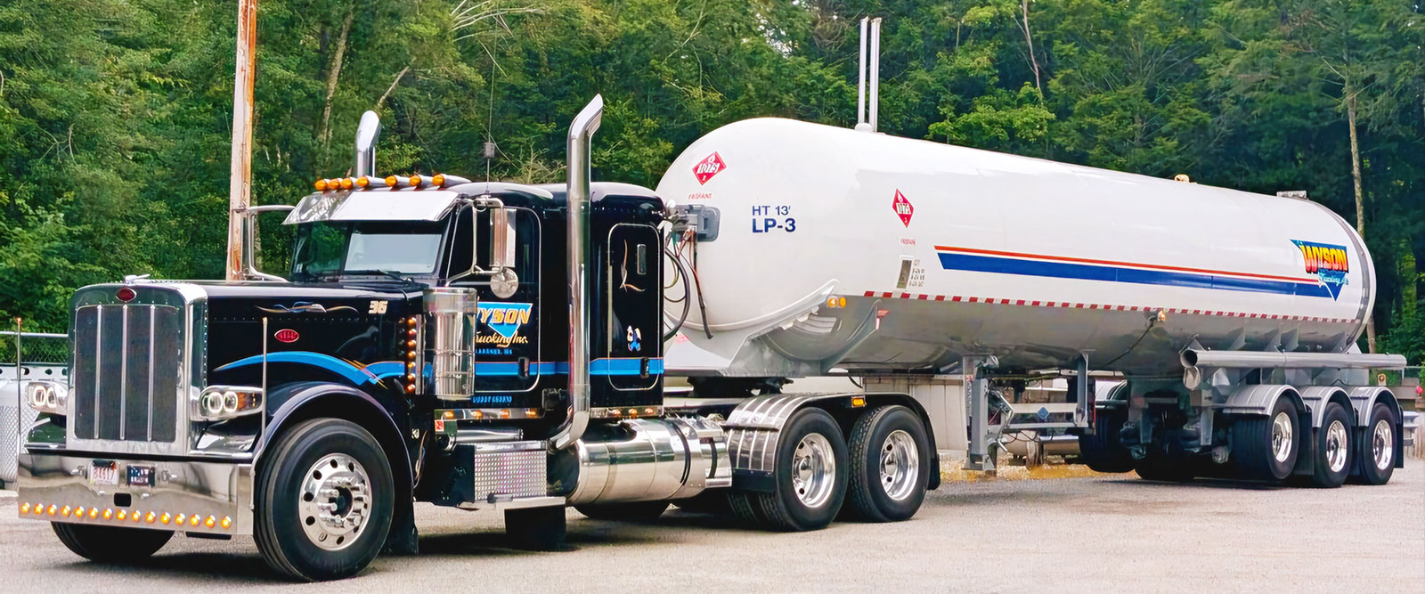 Wyson Trucking Truck and Trailer