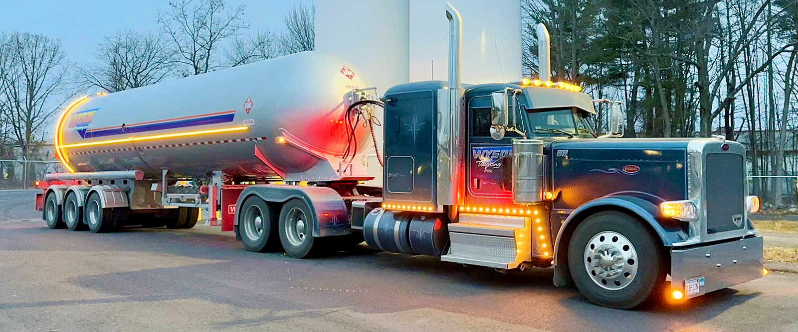 Wyson Trucking Truck and Trailer