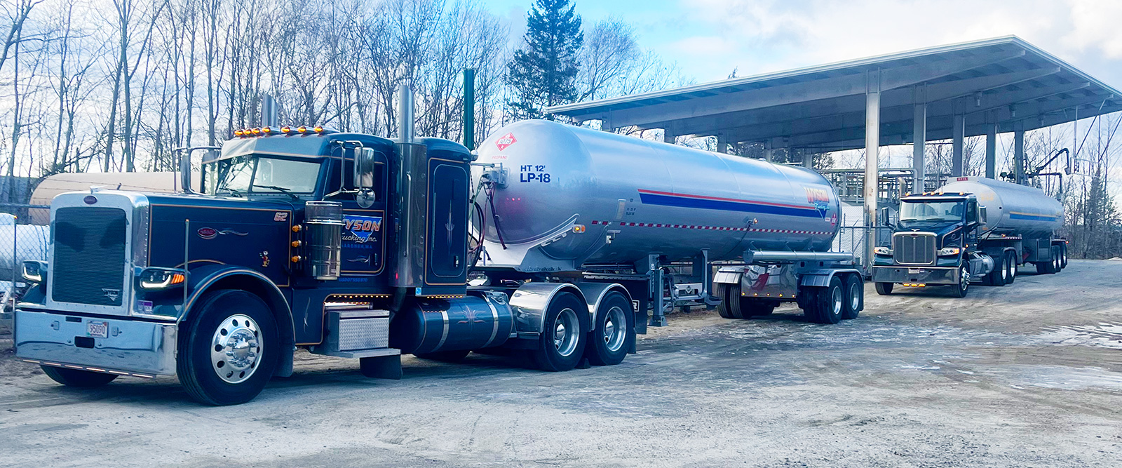 Wyson Trucking Propane Carrier